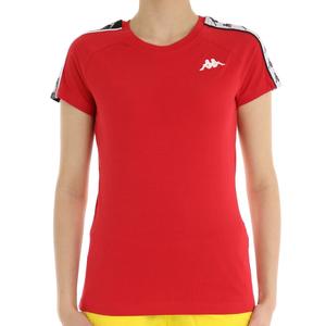 T-SHIRT BANDA LOGATA KAPPA ROSSO