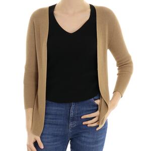 CARDIGAN CORTO CAMMELLO