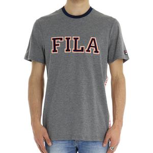 T-SHIRT CON LOGO GRIGIO