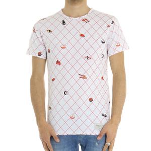 T-SHIRT SUSHI BL11 BIANCO