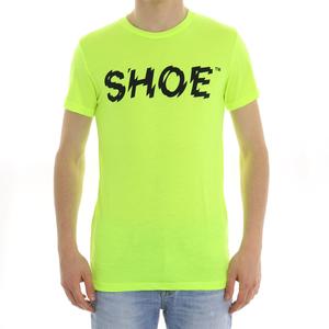 T-SHIRT FLUO SHOESHINE GIALLO