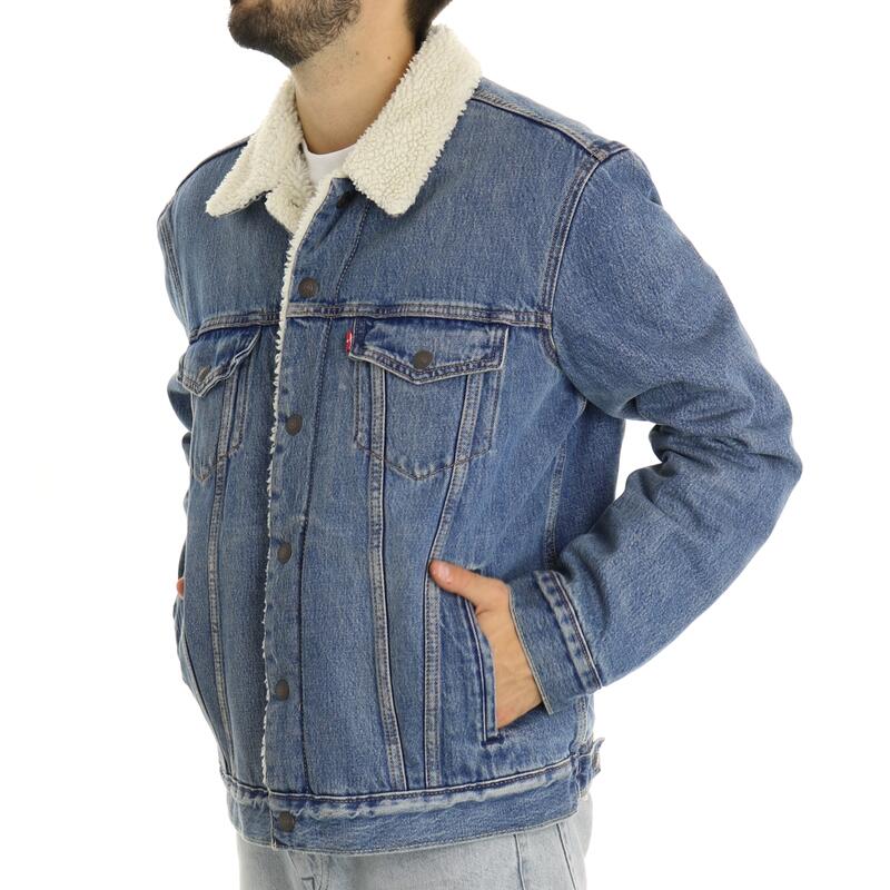 Giubbotto sherpa trucker LEVI'S | Abbigliamento e Scarpe Uomo Online | Mad  Fashion