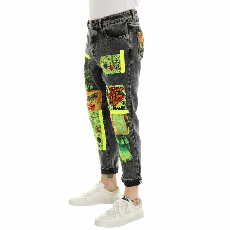 Jeans fumetti BERNA | Abbigliamento e Scarpe Uomo Online | Mad Fashion