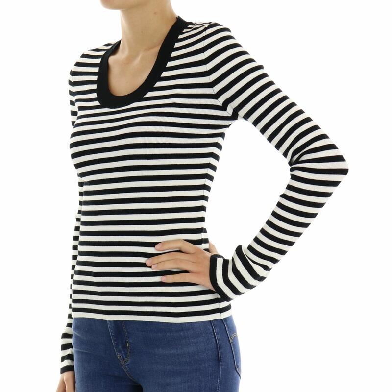 maglia a righe donna