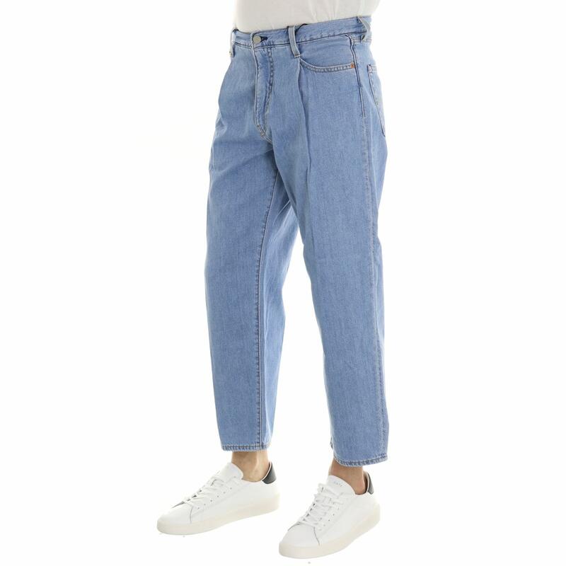 Jeans loose pleated crop LEVI'S | Abbigliamento e Scarpe Uomo Online | Mad  Fashion