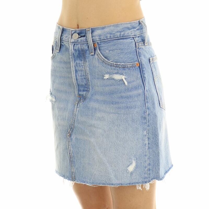 minigonna jeans levis
