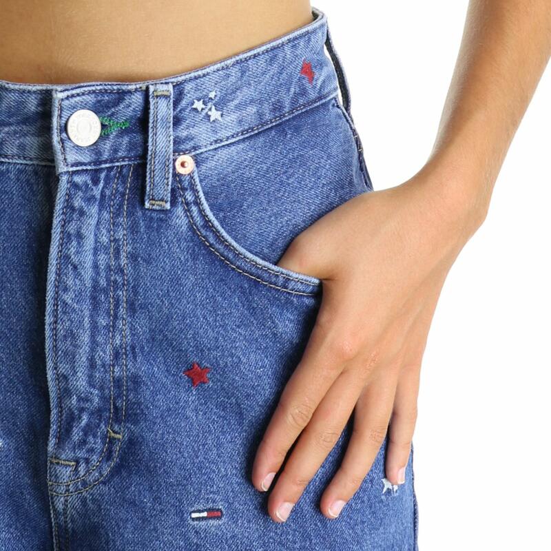 Jeans con ricami TOMMY JEANS | Abbigliamento e Scarpe Donna Online | Mad  Fashion