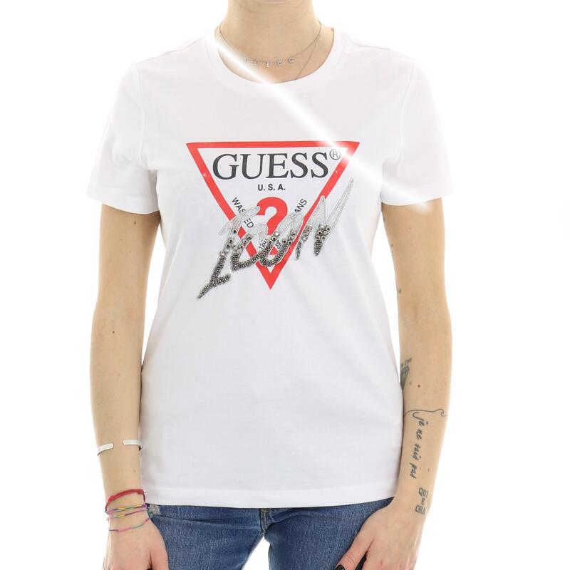 T-shirt ss cn icon tee GUESS, Abbigliamento e Scarpe Donna Online